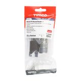 TIMCO QuickFit Round Deadbolt Nickel