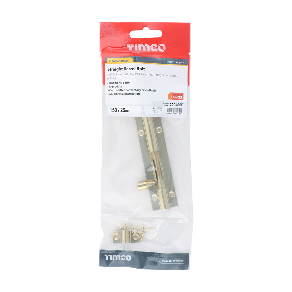 TIMCO Str. Barrel Bolt