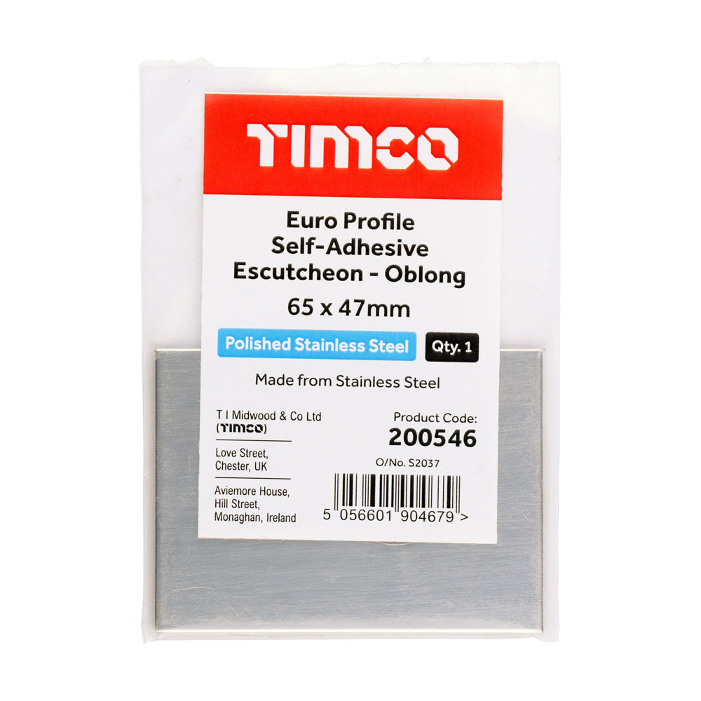 TIMCO S/A Euro Escutcheon OBL