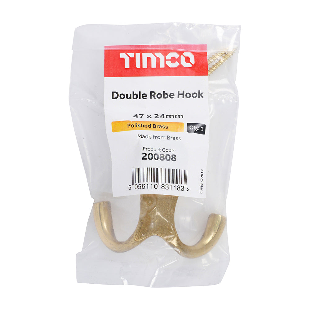 TIMCO Double Robe Hook