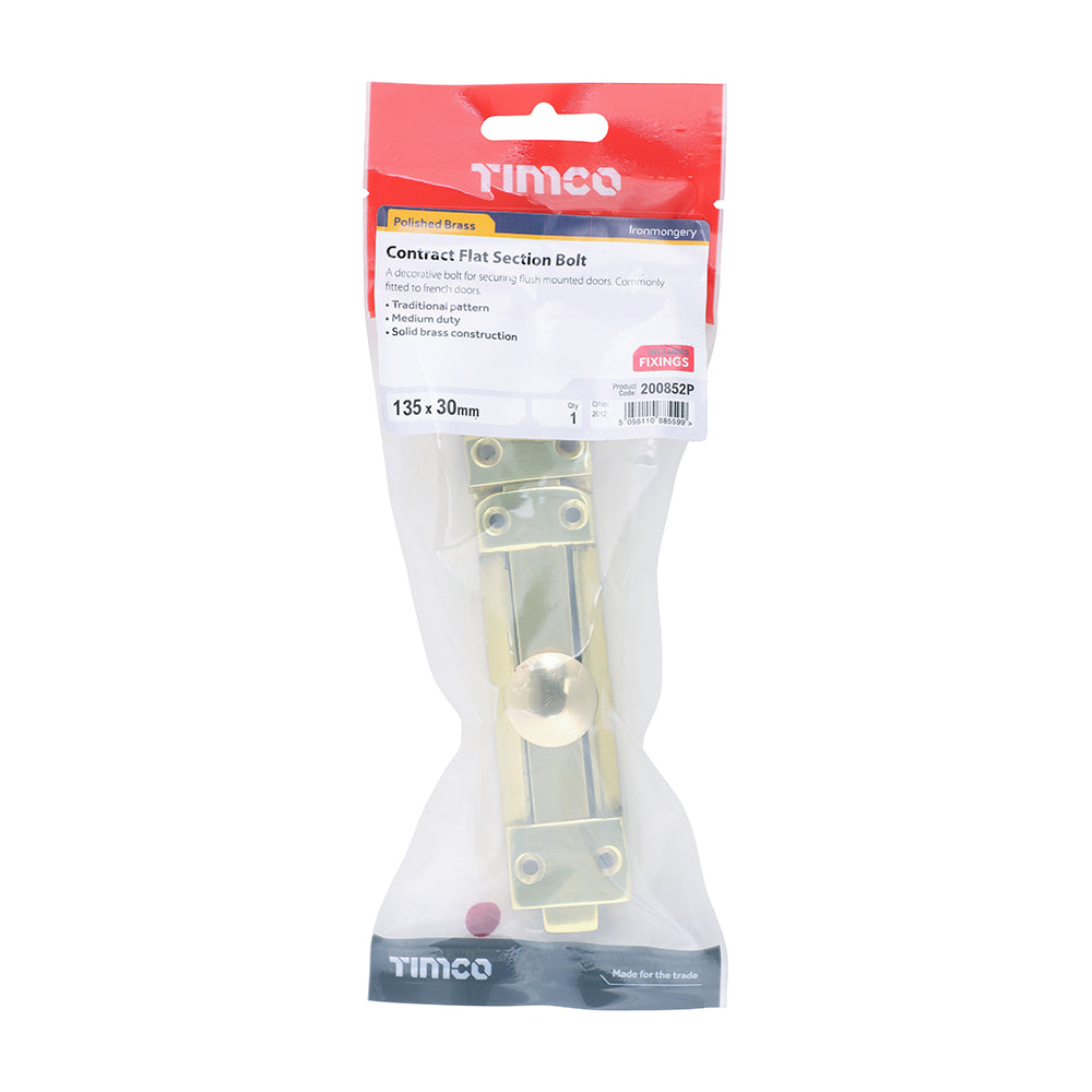 TIMCO Flat Section Bolt