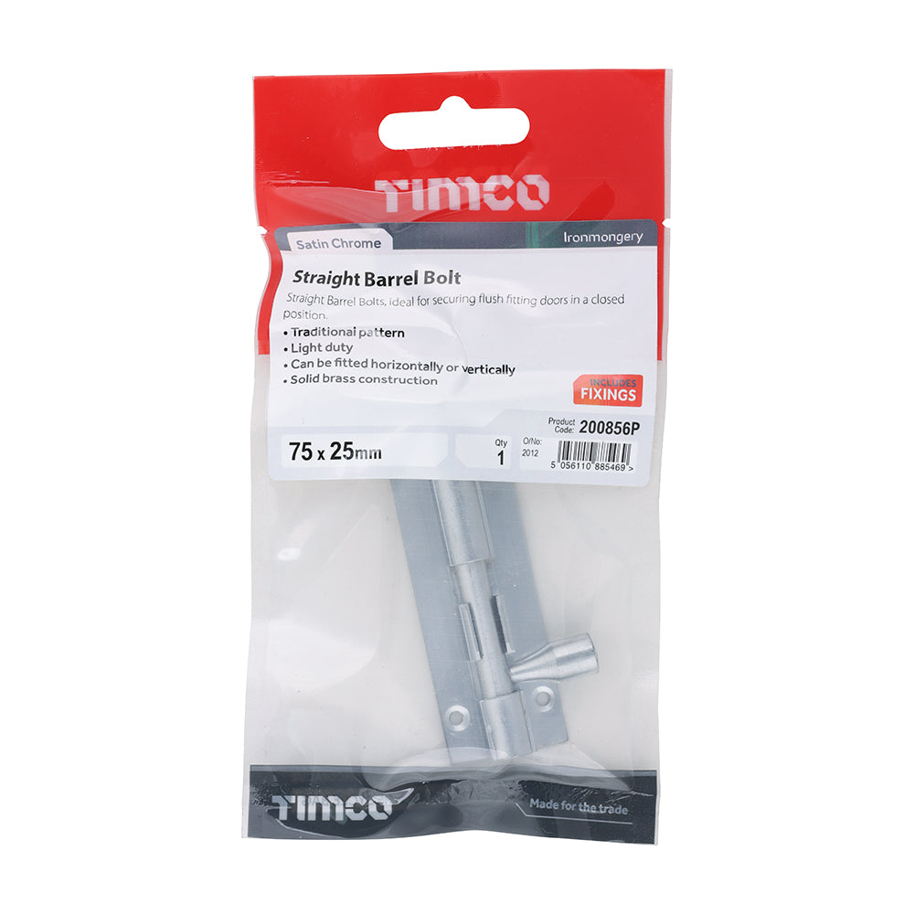 TIMCO Str. Barrel Bolt