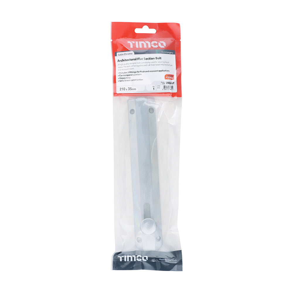 TIMCO Arch Flat Sec Bolt