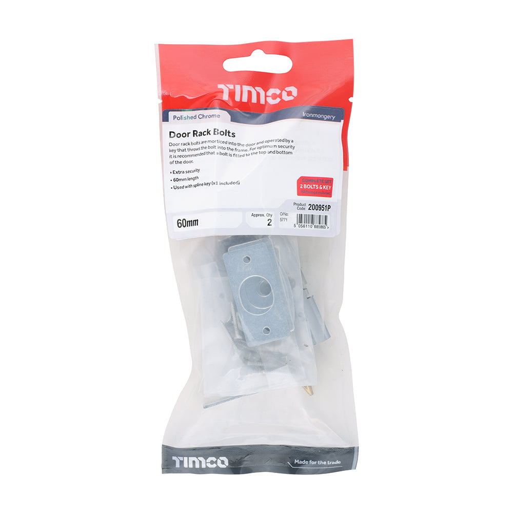 TIMCO Door Rack Bolts