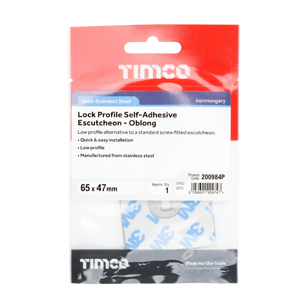 TIMCO S/A Lock Escutcheon OBL