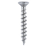 TIMCO PVC Window Screw RIB CSK