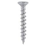 TIMCO PVC Window Screw RIB CSK