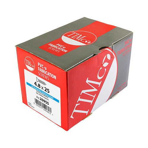 TIMCO PVC Window Screw RIB CSK
