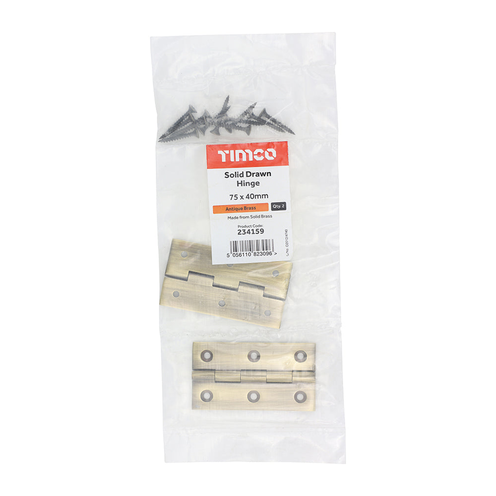 TIMCO Solid Drawn Hinge AB