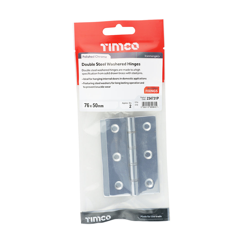 TIMCO Double Steel Washer Hinge