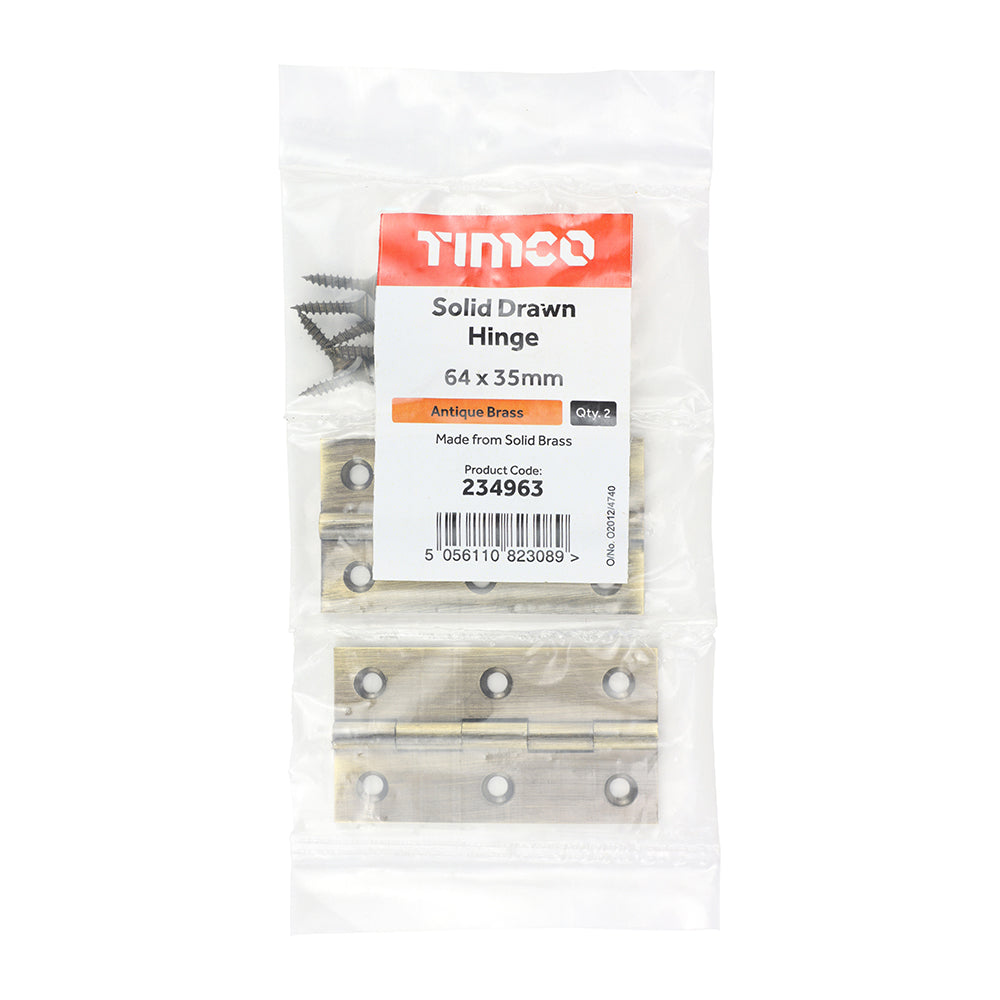TIMCO Solid Drawn Hinge AB
