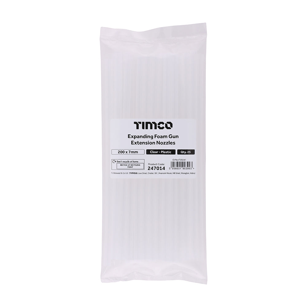 TIMCO Exp PU Foam Gun Ext Nozzles