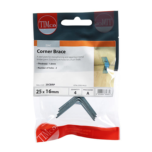 TIMCO Corner Brace - BZP