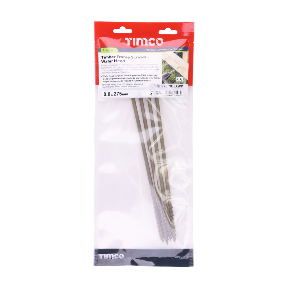 TIMCO Wafer Head Timber Screw - Green
