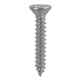 TIMCO S/Tapping Screw PZ1 CSK A2 SS