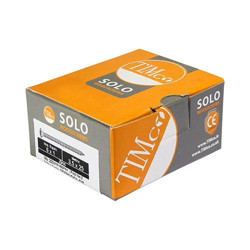 TIMCO Solo Woodscrew PZ1 CSK