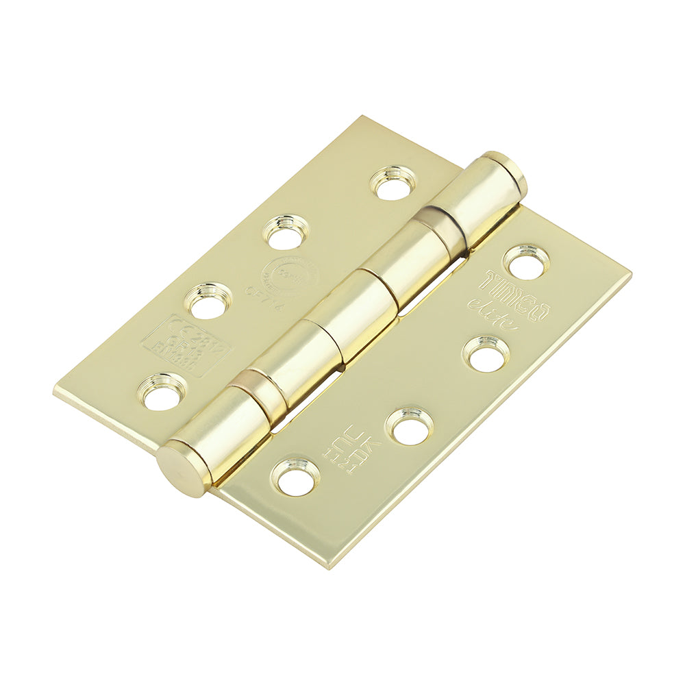 TIMCO 13 Fire Door Hinge E/Brass SS