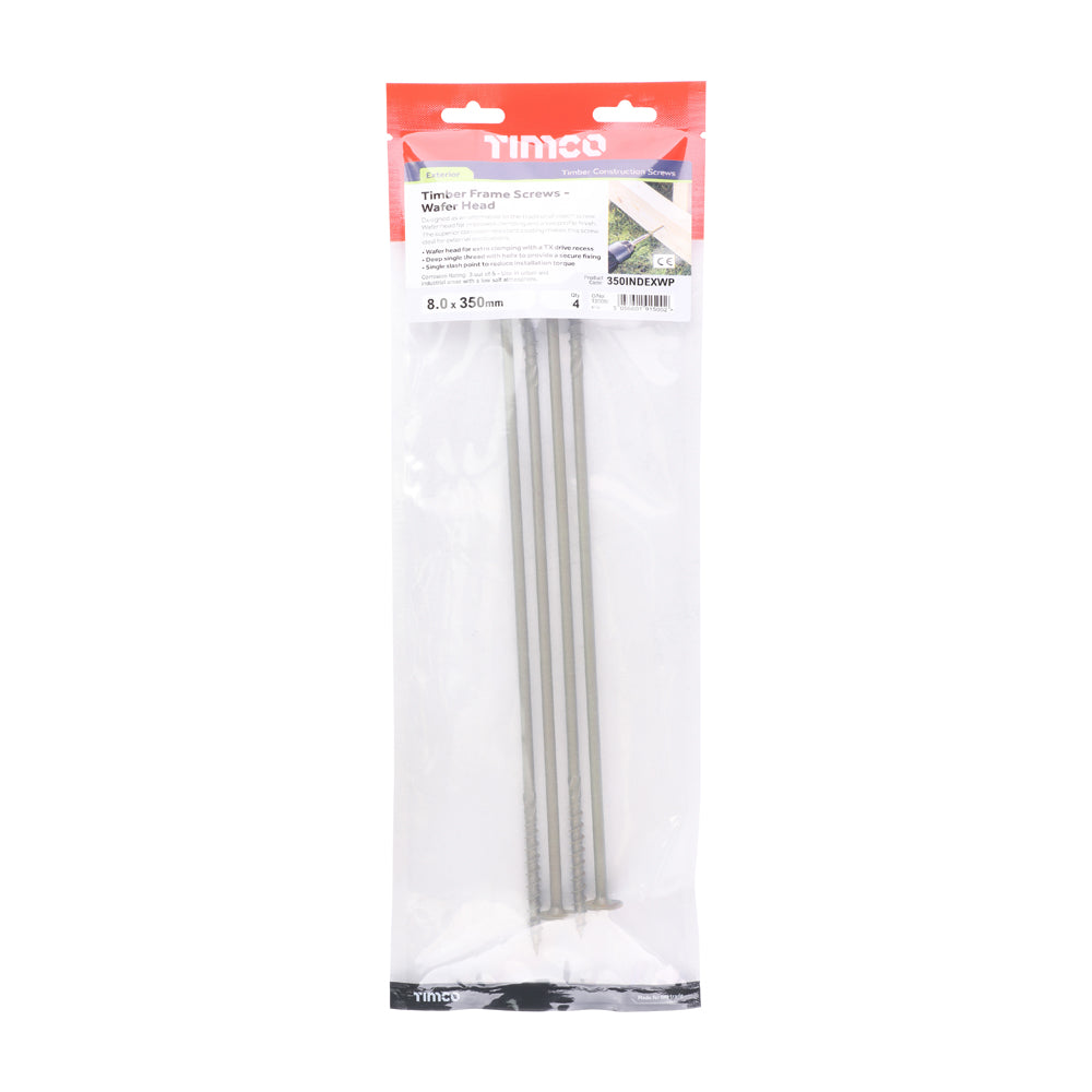 TIMCO Wafer Head Timber Screw - Green