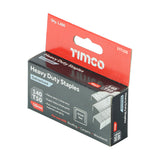 TIMCO Staples HD Chisel - Galv Bulk
