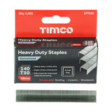 TIMCO Staples HD Chisel - Galv Bulk