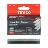 TIMCO Staples HD Chisel - Galv Bulk
