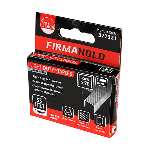 TIMCO Staples LD Chisel GALV