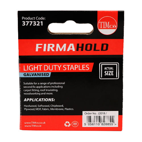 TIMCO Staples LD Chisel GALV
