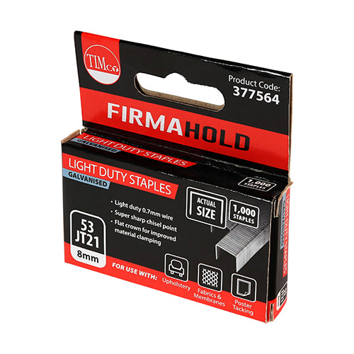 TIMCO Staples LD Chisel GALV