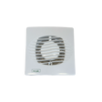 Humidistat Extractor Fan with Pull Cord, white grille