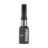 TIMCO Impact 25mm Hex Bits