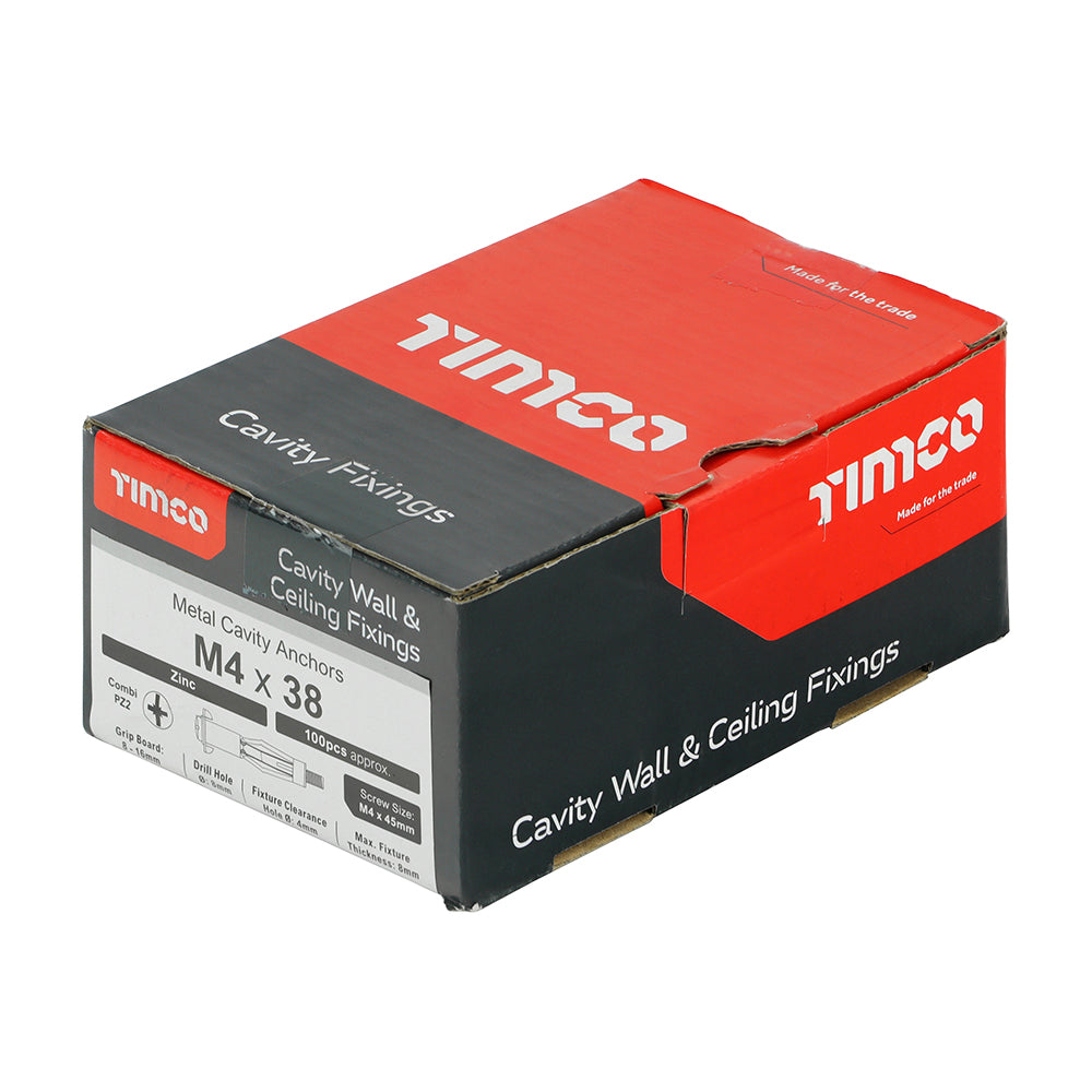 TIMCO Metal Cavity Anchor Zinc