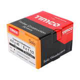 TIMCO Solo Woodscrew SQ2 PAN Zinc