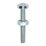 TIMCO Machine Screw & Nut PAN - BZP