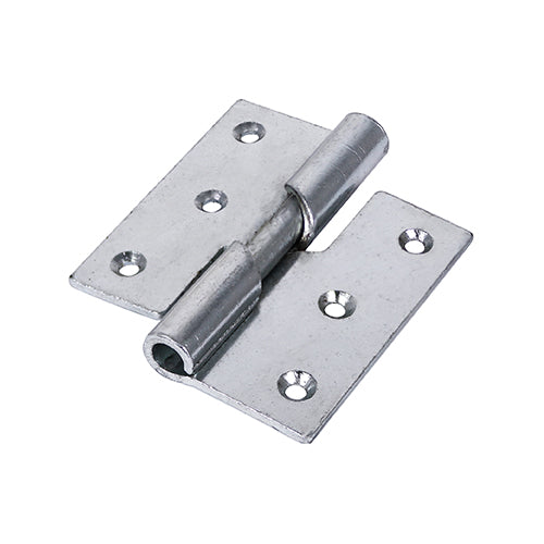 TIMCO Rising Butt Hinge RIGHT ZINC