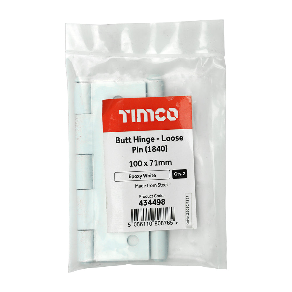 TIMCO Butt Hinge Loose Pin