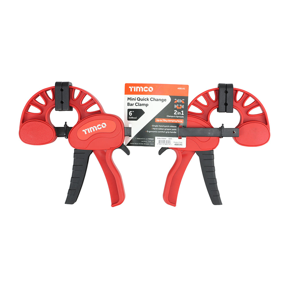 TIMCO Mini Quick Change Bar Clamp