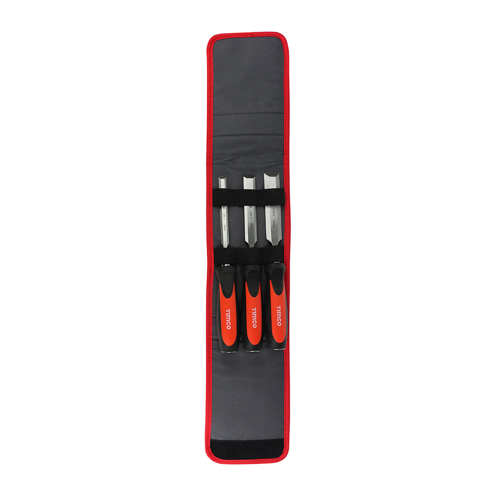 TIMCO Bevel Edge Wood Chisel Set