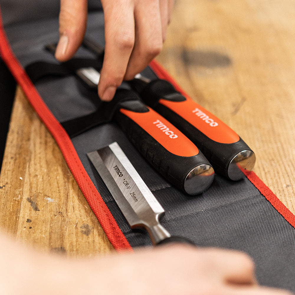 TIMCO Bevel Edge Wood Chisel Set