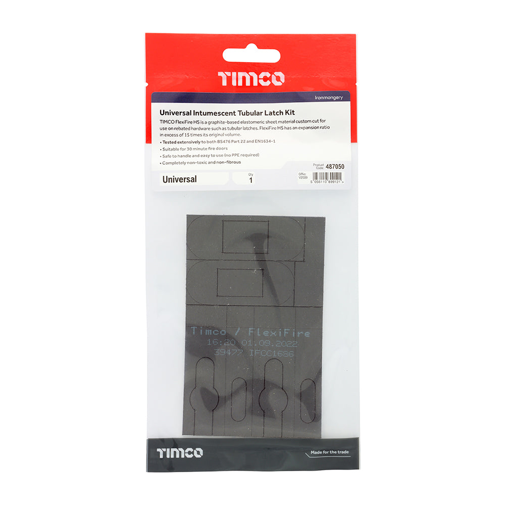 TIMCO Intumescent Tubular Latch Kit