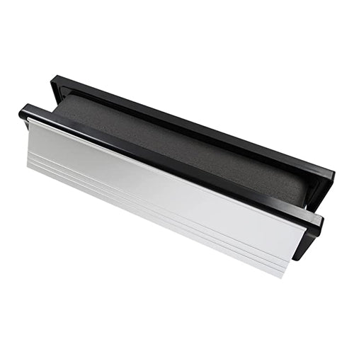 TIMCO Intumescent Letterbox SILV BLK