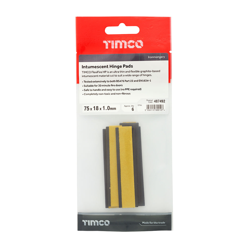 TIMCO Intumescent Hinge Pads