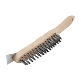 TIMCO Wire Brush & Scraper SS