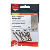 TIMCO Solo Woodscrew PZ2 CSK