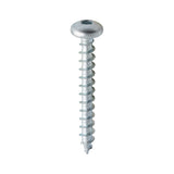 TIMCO Solo Woodscrew SQ2 PAN Zinc