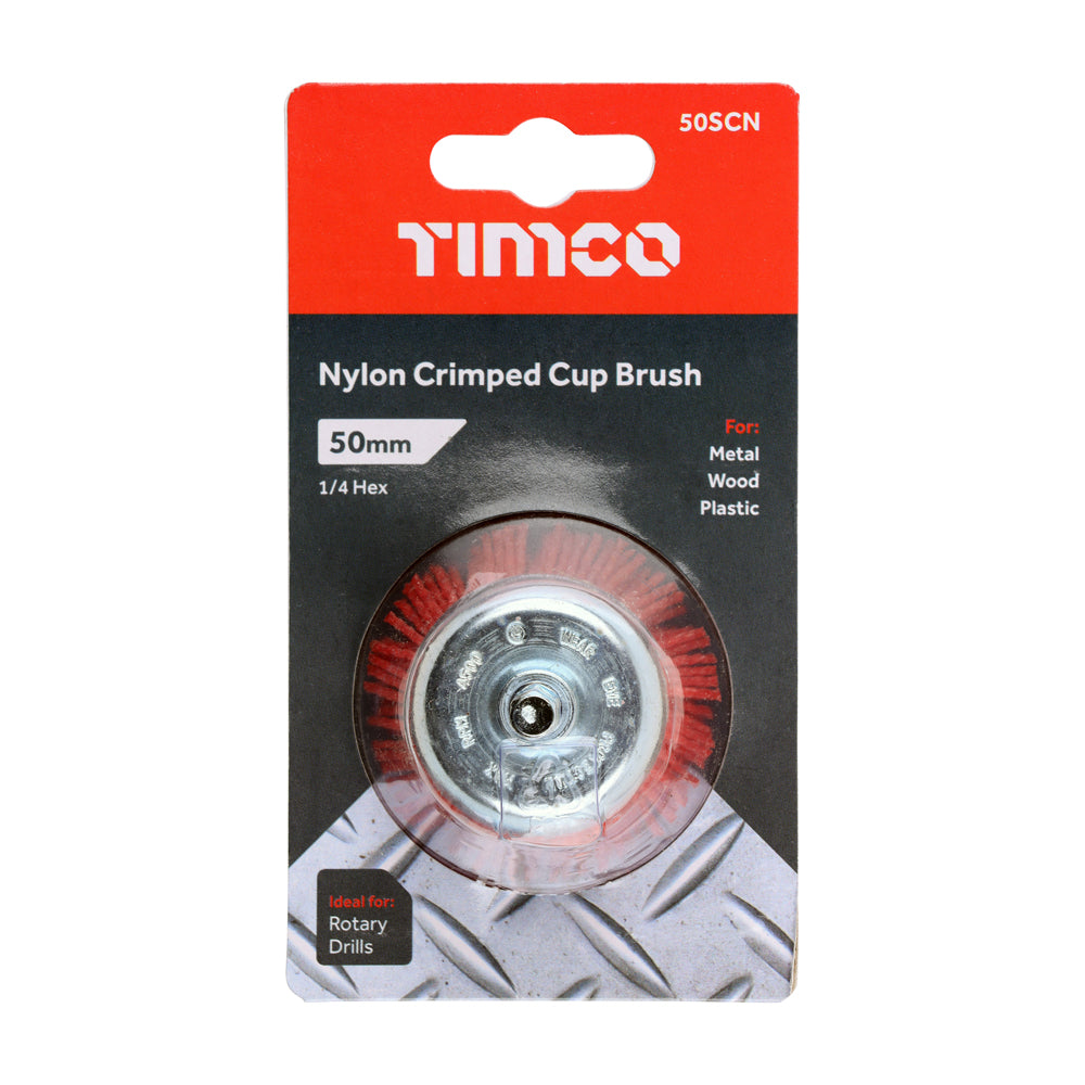 TIMCO Drill Nylon Cup Brush
