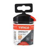 TIMCO Impact 25mm Hex Bits