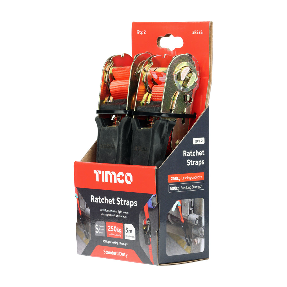 TIMCO S Hook Ratchet Straps STD