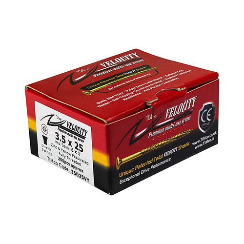 TIMCO Velocity Screw PZ3 CSK ZYP