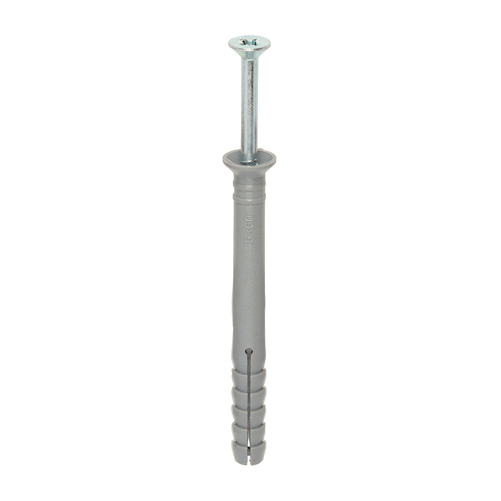 TIMCO Nylon Hammer Fixing - BZP