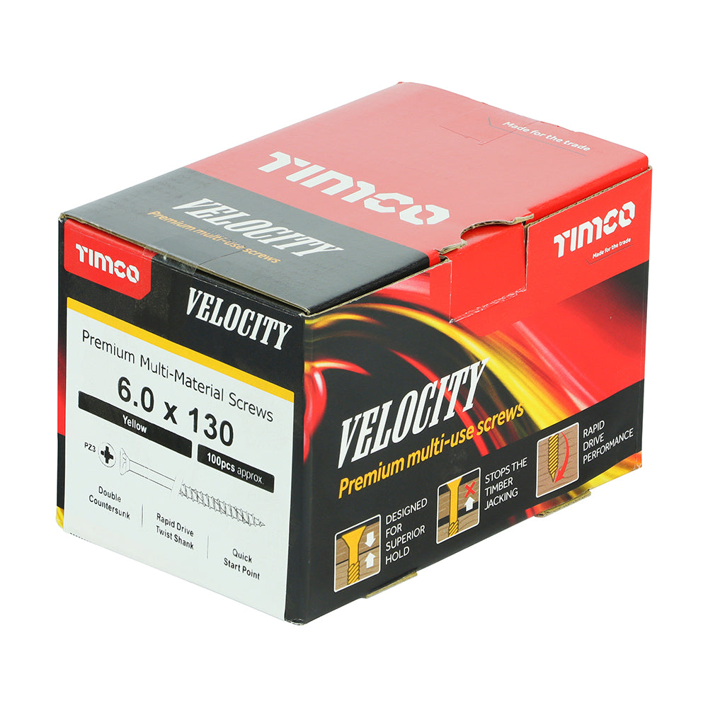 TIMCO Velocity Screw PZ3 CSK ZYP